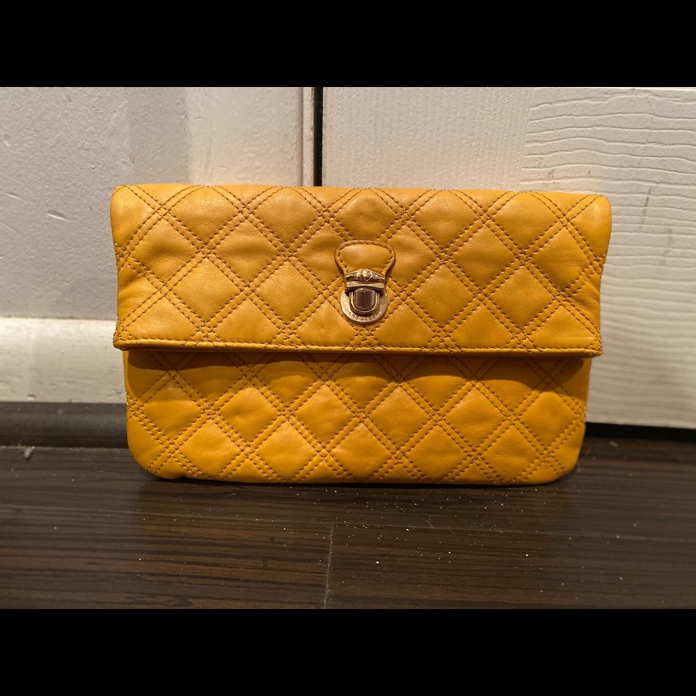 Marc Jacobs leather clutch
